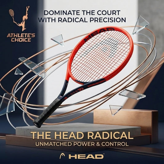 HEAD Radical Tennis Racket (Unstrung) - Athlete’s Choice