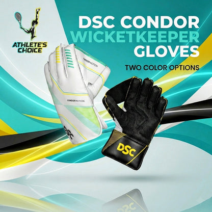 DSC Condor Wicketkeeper Gloves - Athlete’s Choice