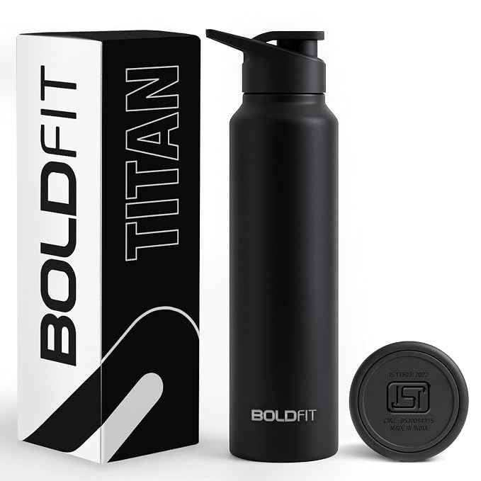 BOLDFIT Titan Steel Bottle