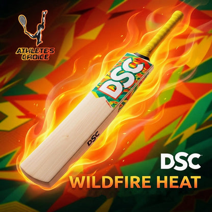 DSC Wildfire Heat Tennis (Cricket Bat) - Athlete’s Choice