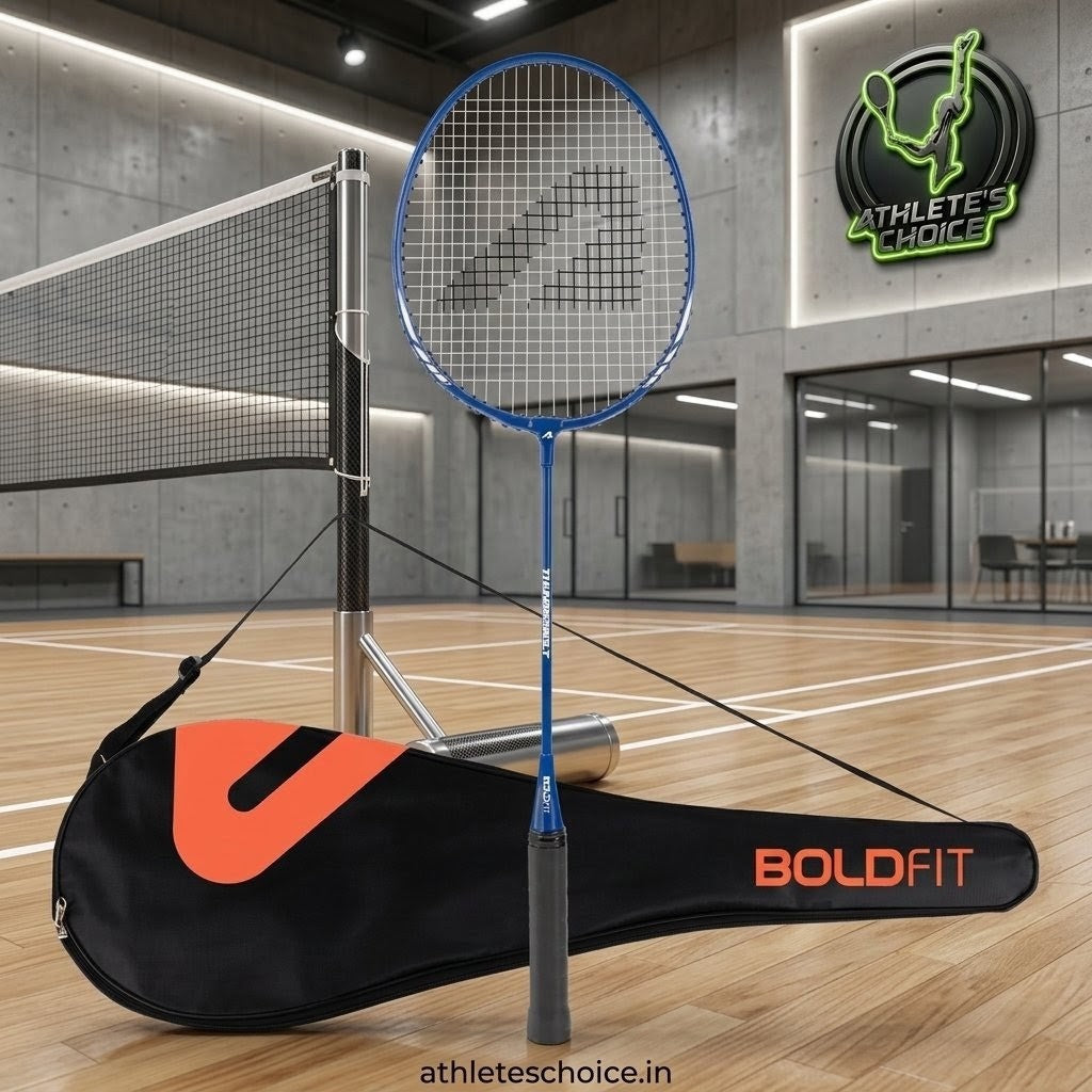 BOLDFIT Badminton Racket (Blue)