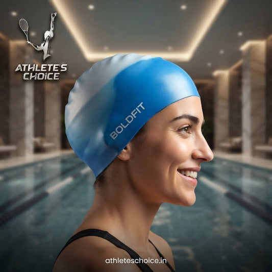 BOLDFIT Swim Cap (Blue)