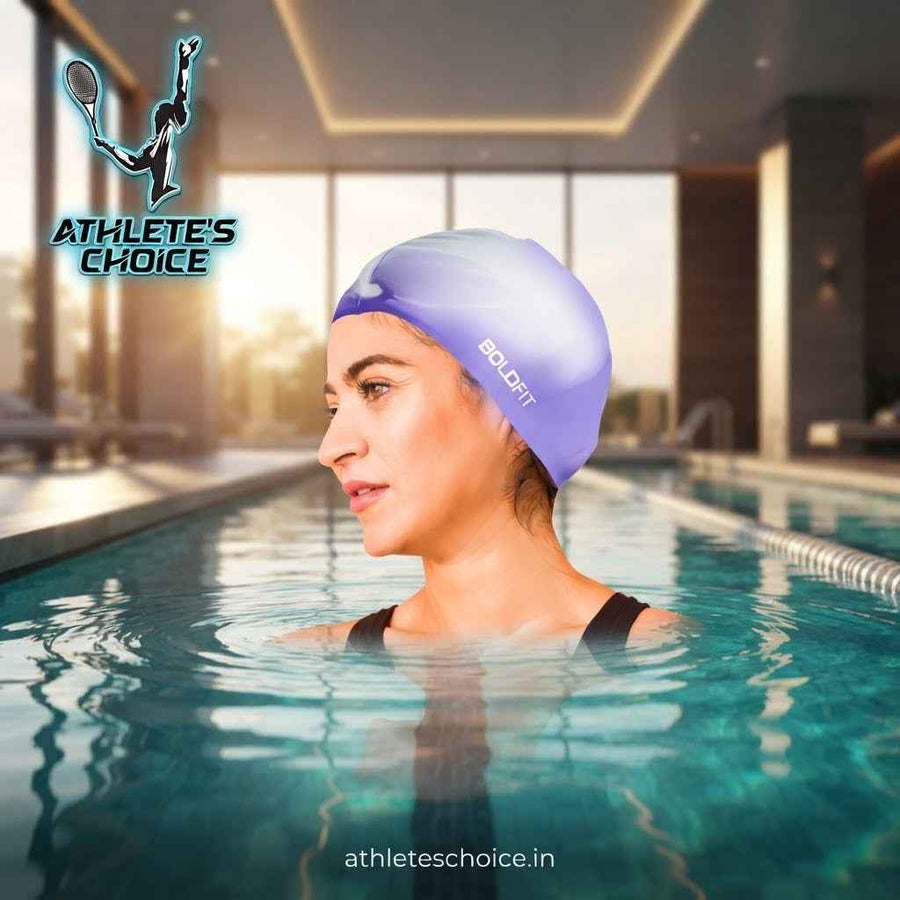 BOLDFIT Swim Cap (Purple)