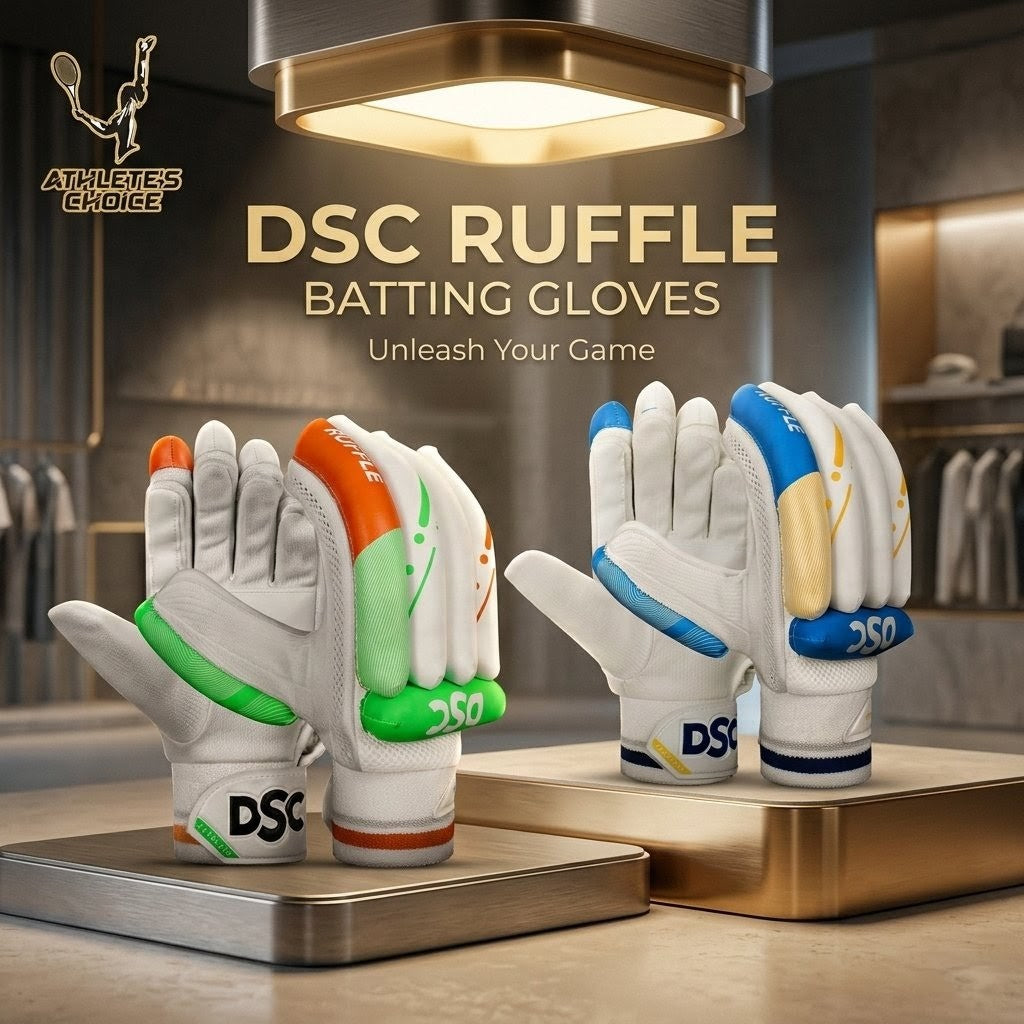 DSC Ruffle Batting Gloves - Athlete’s Choice