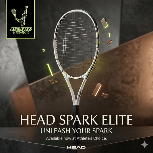 HEAD Spark Elite Tennis Racket (Strung) - Athlete’s Choice