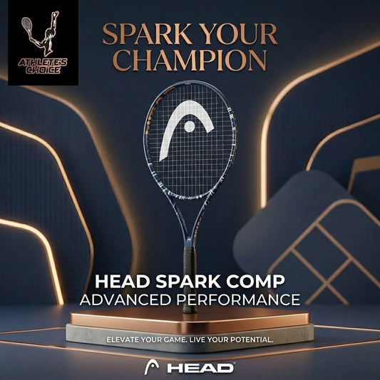 HEAD Spark Comp Tennis Racket (Strung) - Athlete’s Choice