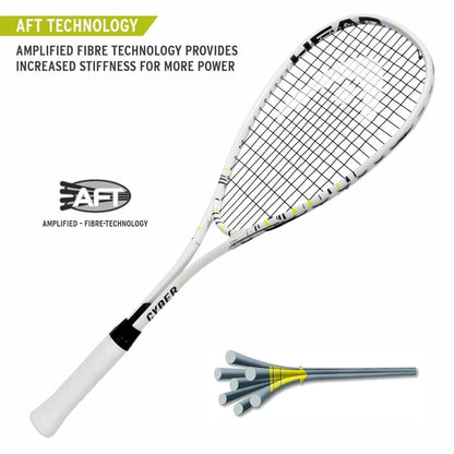 HEAD Cyber Edge Squash Racket - Athlete’s Choice